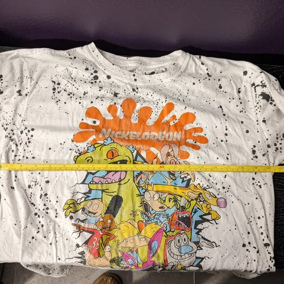 *FINAL PRICE* Vintage Men's Nickelodeon Splatter Tee Size Large - Picture 5 of 13